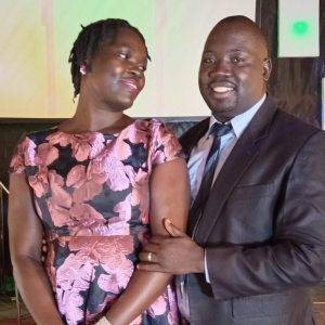 Pastor Charles from Uganda with his wife