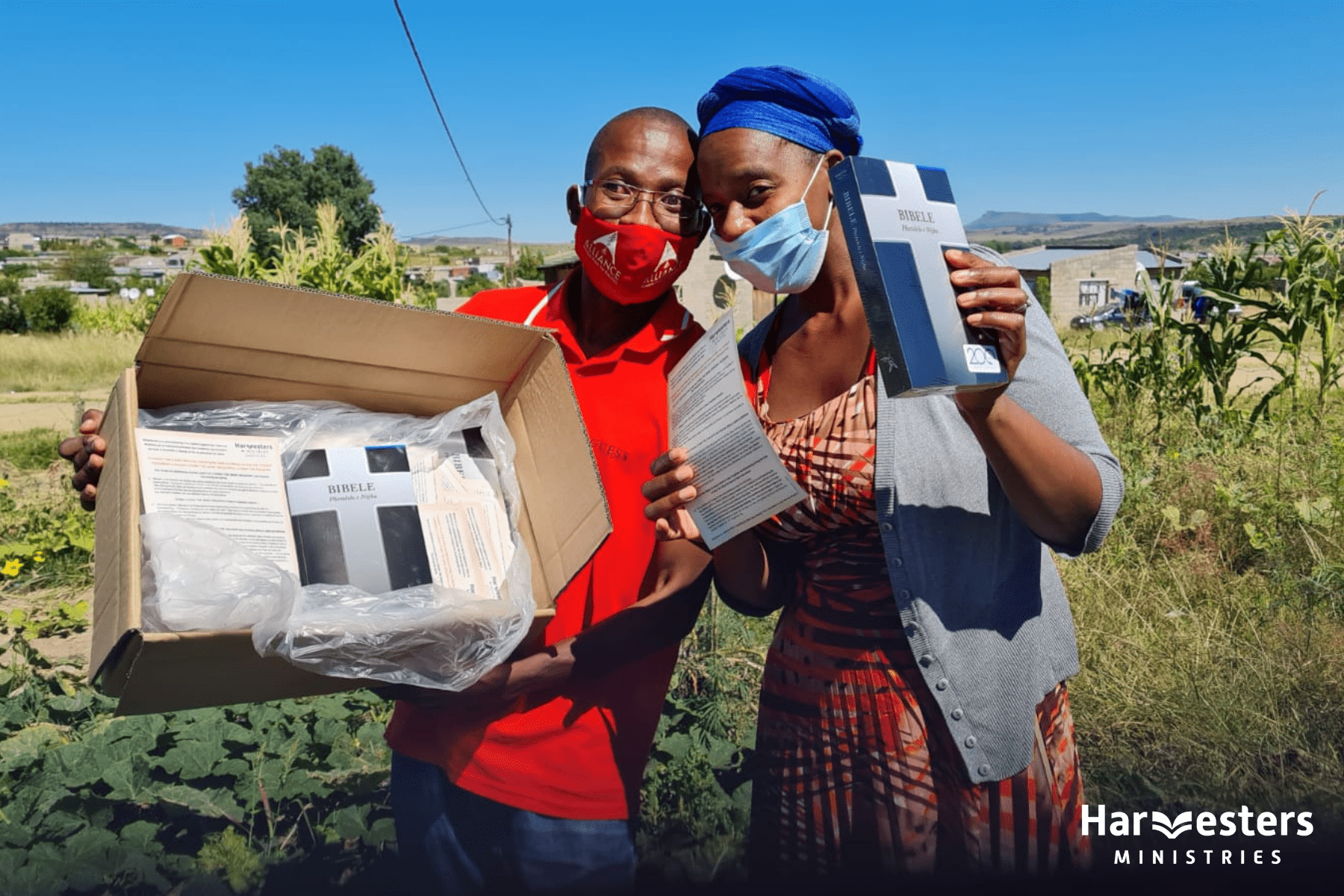 Happy People. Harvesters Ministries.