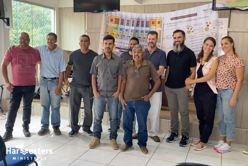 Attendees group photo. Harvesters Ministries