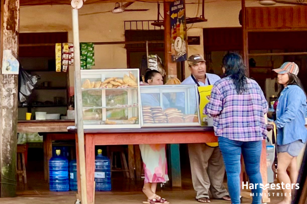 Bakery Riberalta owned by pastor. Harvesters Ministries