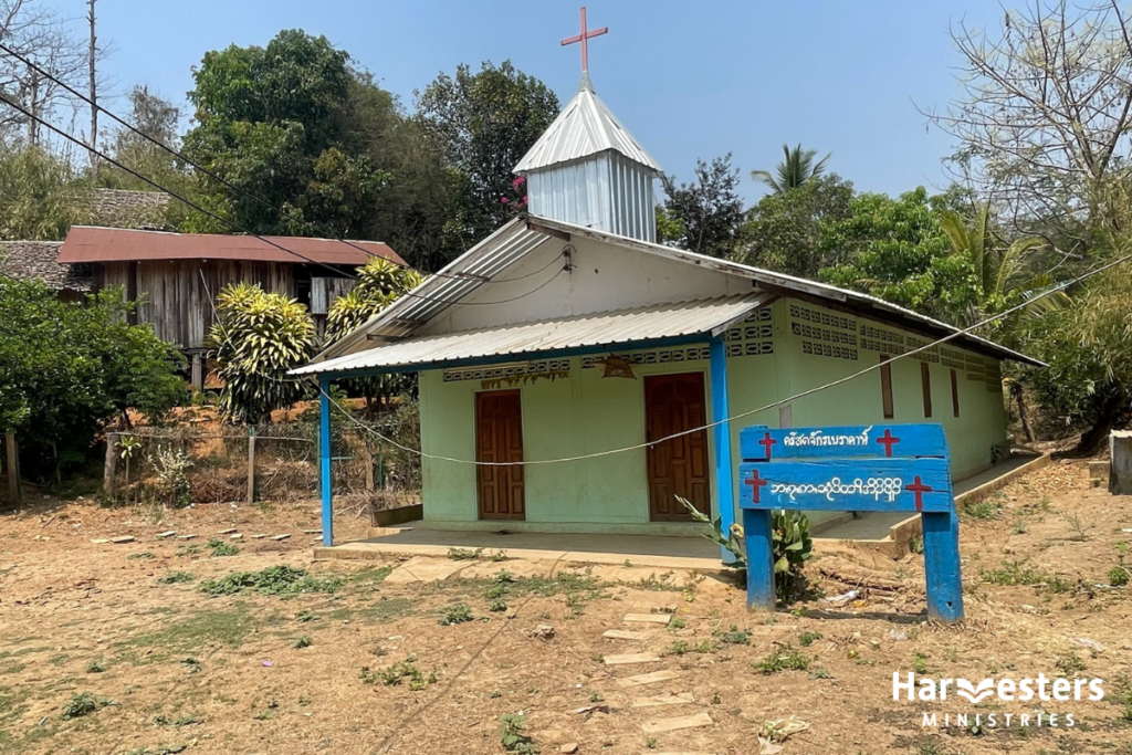 Ps Joe's church. Harvesters Ministries