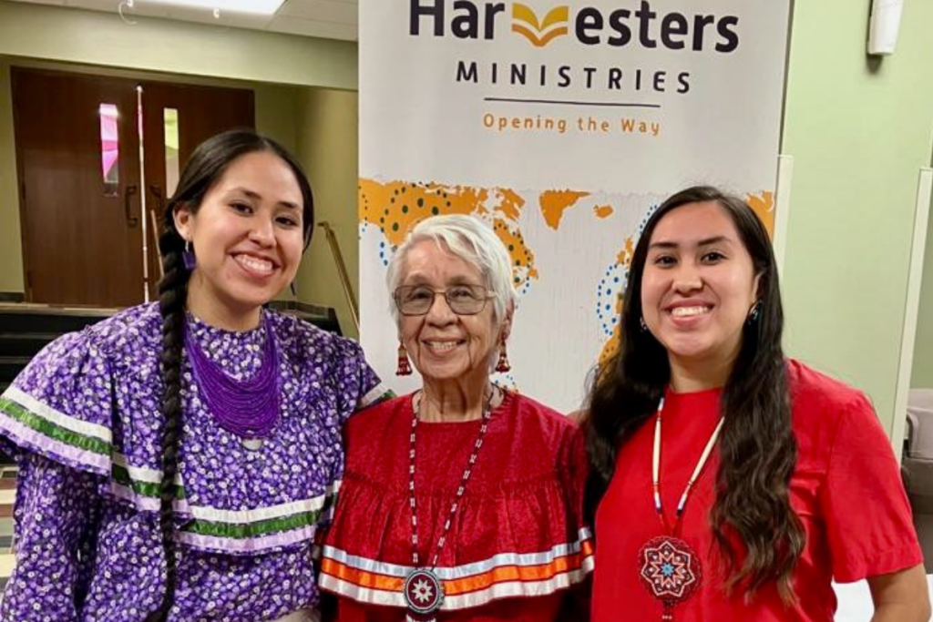 Native Americans at conference 2. Harvesters Ministries
