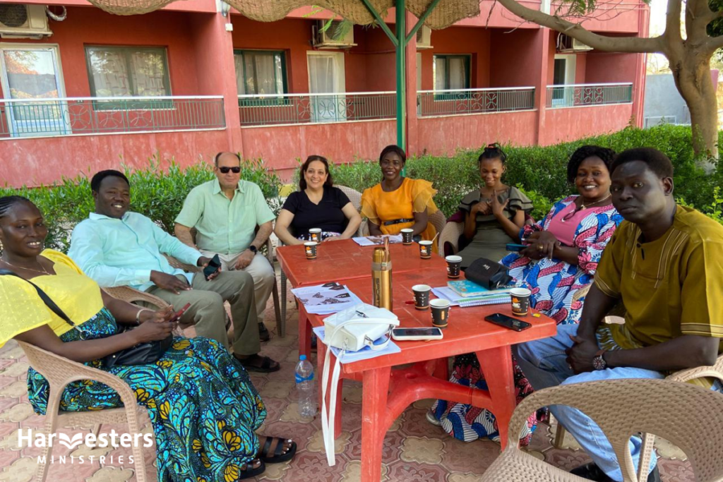 Sudanese group discussions. Harvesters Ministries